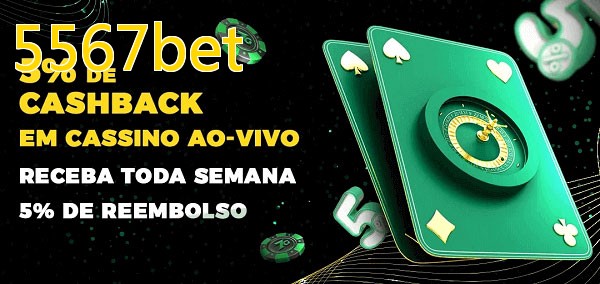 Promoções do cassino ao Vivo 5567bet